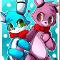 Toy Bonnie x bonnie ( you DO notice they are both boys, right?)