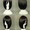 Attack on Titan Cosplay Wig (Mikasa Ackerman)