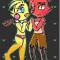 Foxy x toy chica (meh,I ship otherwise but cool!)