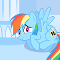 Rainbow Dash (Sonic Rainboom)