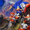 Sonic (Sonic, Shadow, Silver, Red, and Orange.)