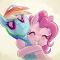 Pinkie Pie x Rainbow Dash