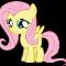 fluttershy filly