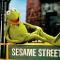 Kermit(yes he was on sesame street.Do your research.)