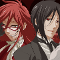 Grell x Sebatian Me:*high fives*