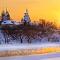 Russian Church in the Winter