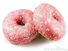 Pink doughnut