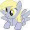 Yes Derpy is making fun of people and should be taken out!