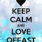 Keep calm and love Qfeast