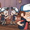 Gravity Falls: "Double Dipper": The twins find a copy machine that doesn`t just copy paper...