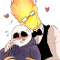 Sansby ( Sans x Grillby )