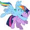 Twilight x Rainbow Dash