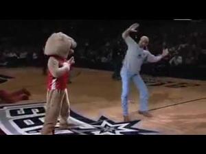 WWE Shawn Michaels Sweet Chin Music to NBA Mascot