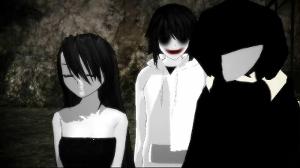 [MMD] Kagekao, Jeff & Jane the Killer Somebody That I used to know