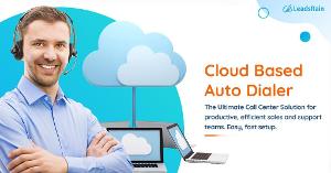 Cloud-based Auto Dialer | Call Center Solution - LeadsRain