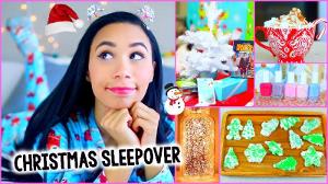 What To Do On Christmas! :Decor, Treats, Outfit + More for a DIY Holiday Sleepover!