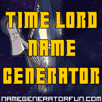 The Time Lord Name Generator: Your Doctor Who Name