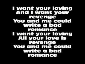 30 seconds to mars - Bad romance Lyrics