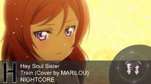 Nightcore - Hey Soul Sister