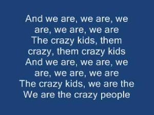 Ke$ha - Crazy Kids (Clean With On-Screen Lyrics)