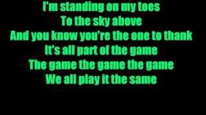 The Game {Alyssa Reid} {Lyrics}