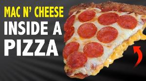 MAC N' CHEESE INSIDE A PIZZA - VERSUS