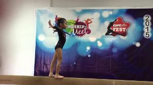 GIM Sports Friendship Meet 2015 - Beam (Alena Tan)