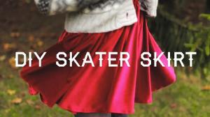 DIY CIRCLE / SKATER SKIRT