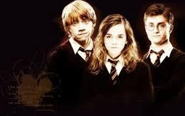 harry potter - harry potter trio !!!! harry ,Ron and hermione !