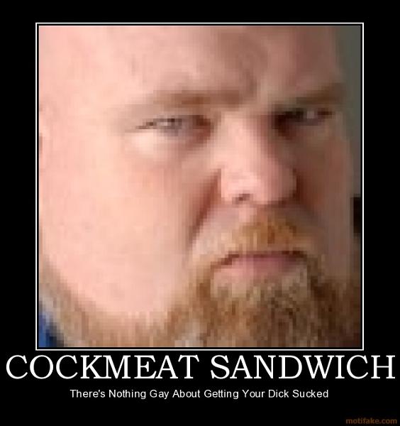 Cock Meat Sandwich