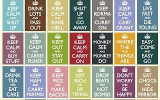 KEEP CALM AND....?