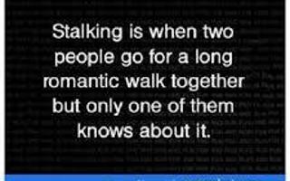 Are You A Stalker? (1)