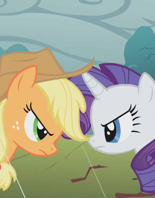 Would You Rather? (Rarity Vs. Applejack)