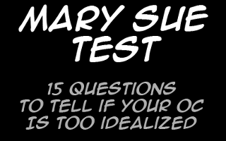 Mary Sue Test