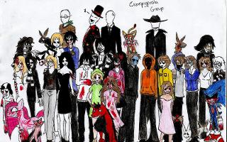 Which creepypasta are you? (10)