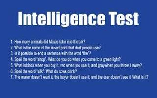 are you intelligent? (1)