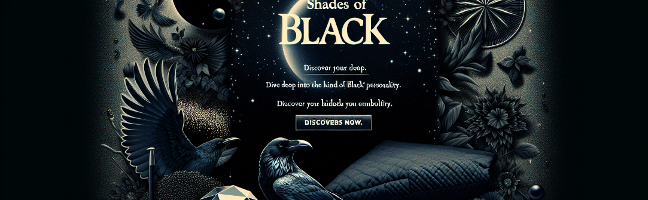 Shades of Black: Discover Your Hidden Depth