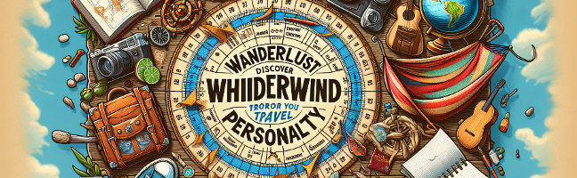 Wanderlust Whirlwind: Discover Your Travel Personality