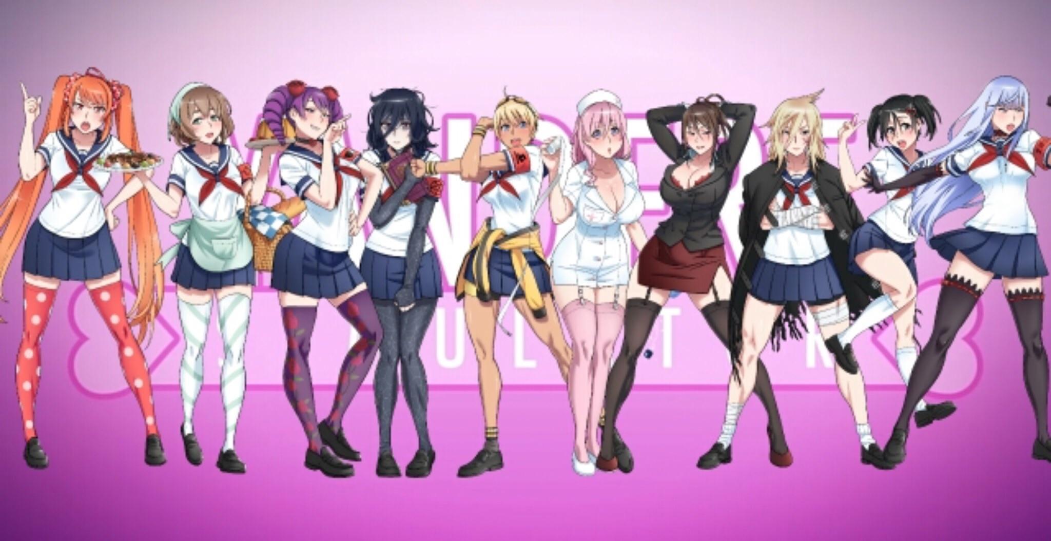 all of the yandere simulator characters