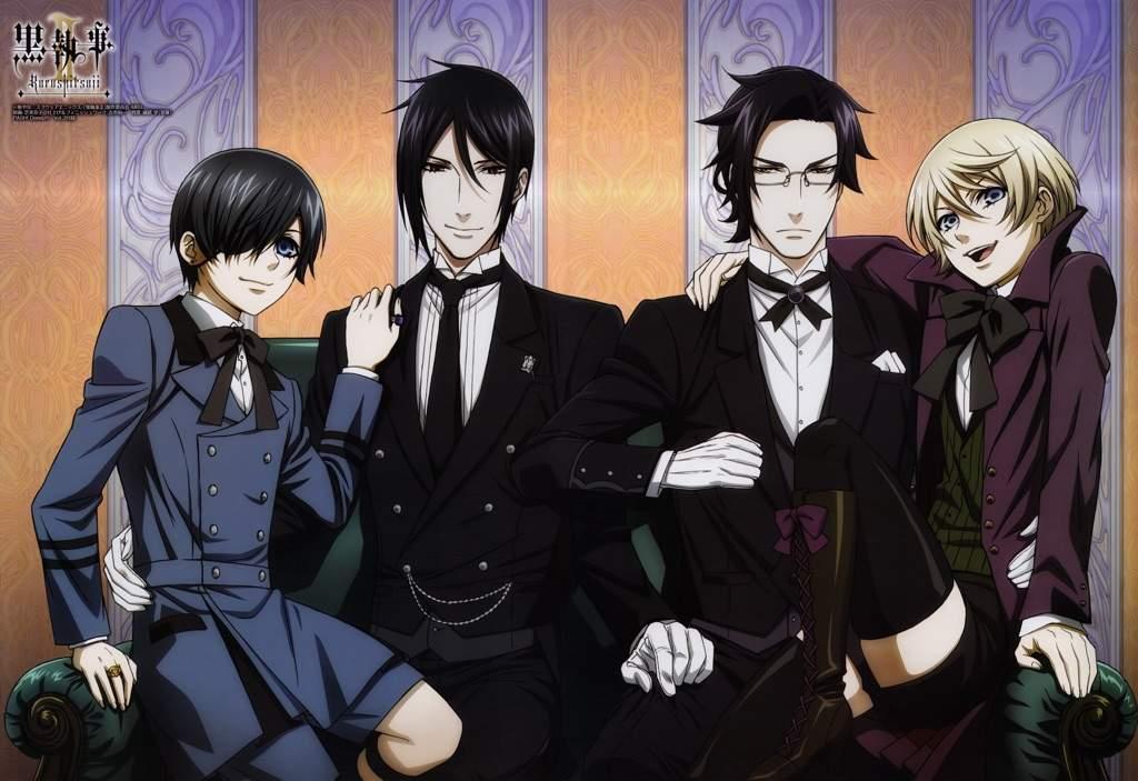 lion king chacters as black butler characters