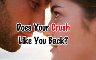 Does your crush like you back? (5)