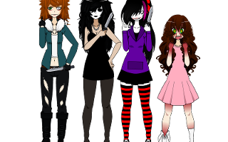 Which Creepypasta girl would befriend you?