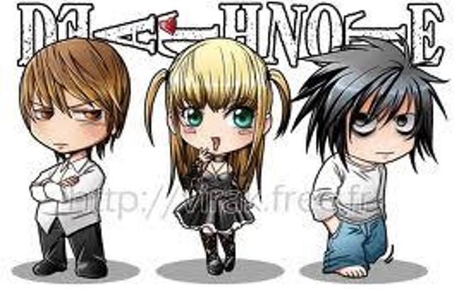 Death Note, misa light L