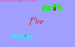 Which power are you from Earth Fire Water?