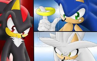 Who would fall for Sonic Shadow or Silver? (2)