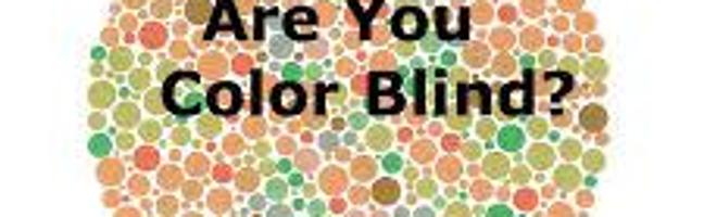 are you color blind?