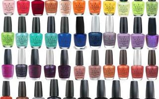 Which nail color best represents u?