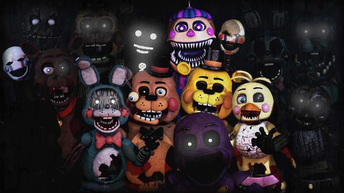 Can you guess all of the FNAF characters? My first quiz - Scored Quiz