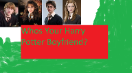 Whos Your Harry Potter Boyfriend?