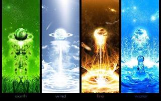 Earth, Air, Water, and Fire; What is your personal element?